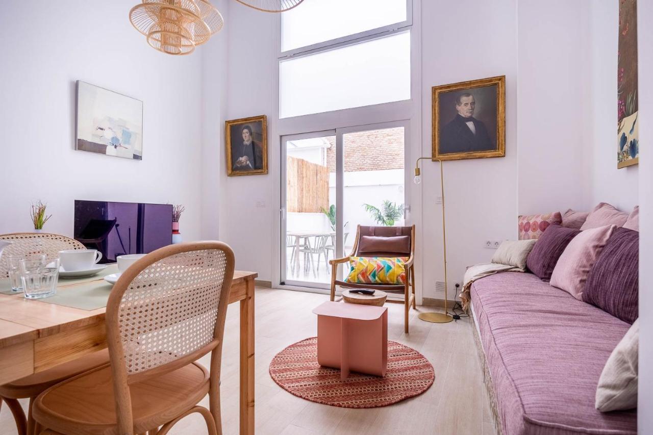 Pop Art Historia De Conde Negro Con Patio Privado Apartment Sevilla Exterior foto